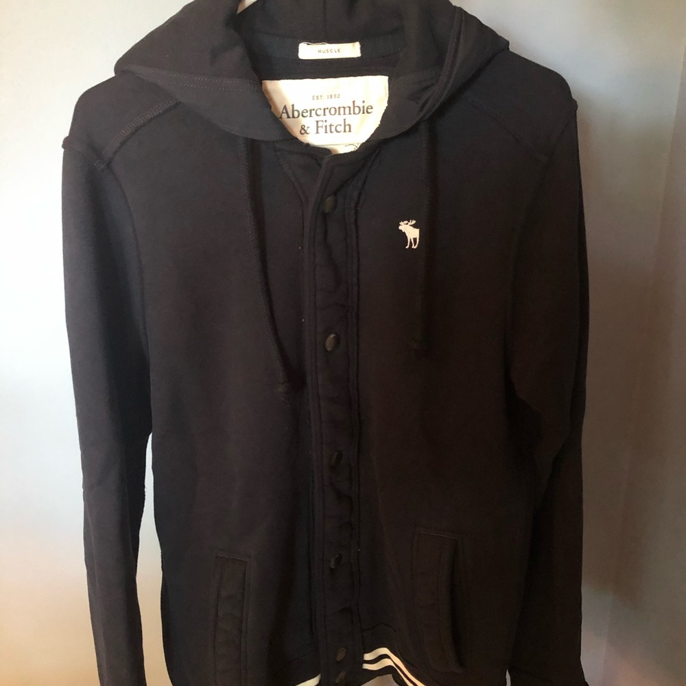 Men’s Abercrombie & Fitch button down hoodie